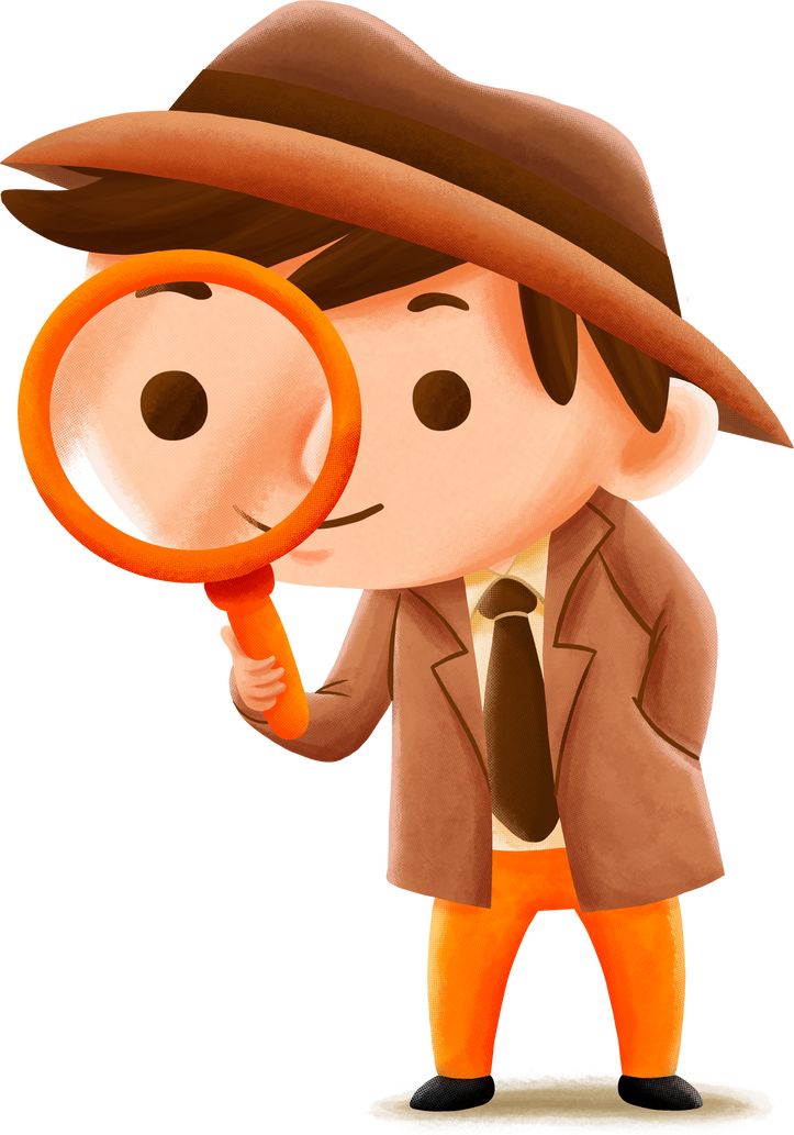 Kid Detective Illustration